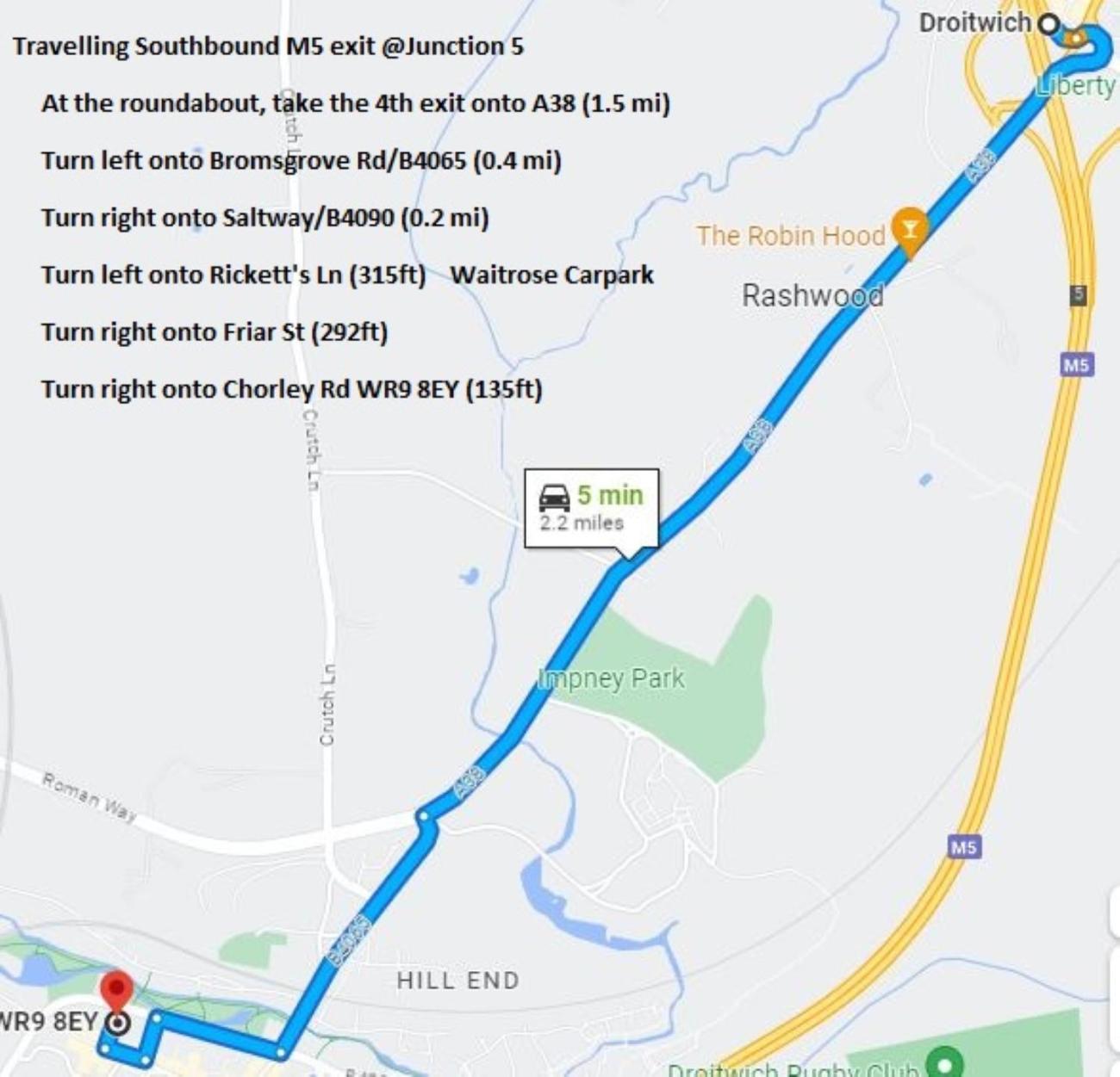 Enjoy Your Stay At Chorley Road Droitwich Esterno foto
